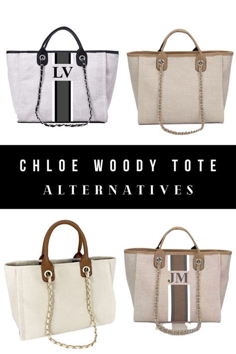 chloe woody tote look alikes.